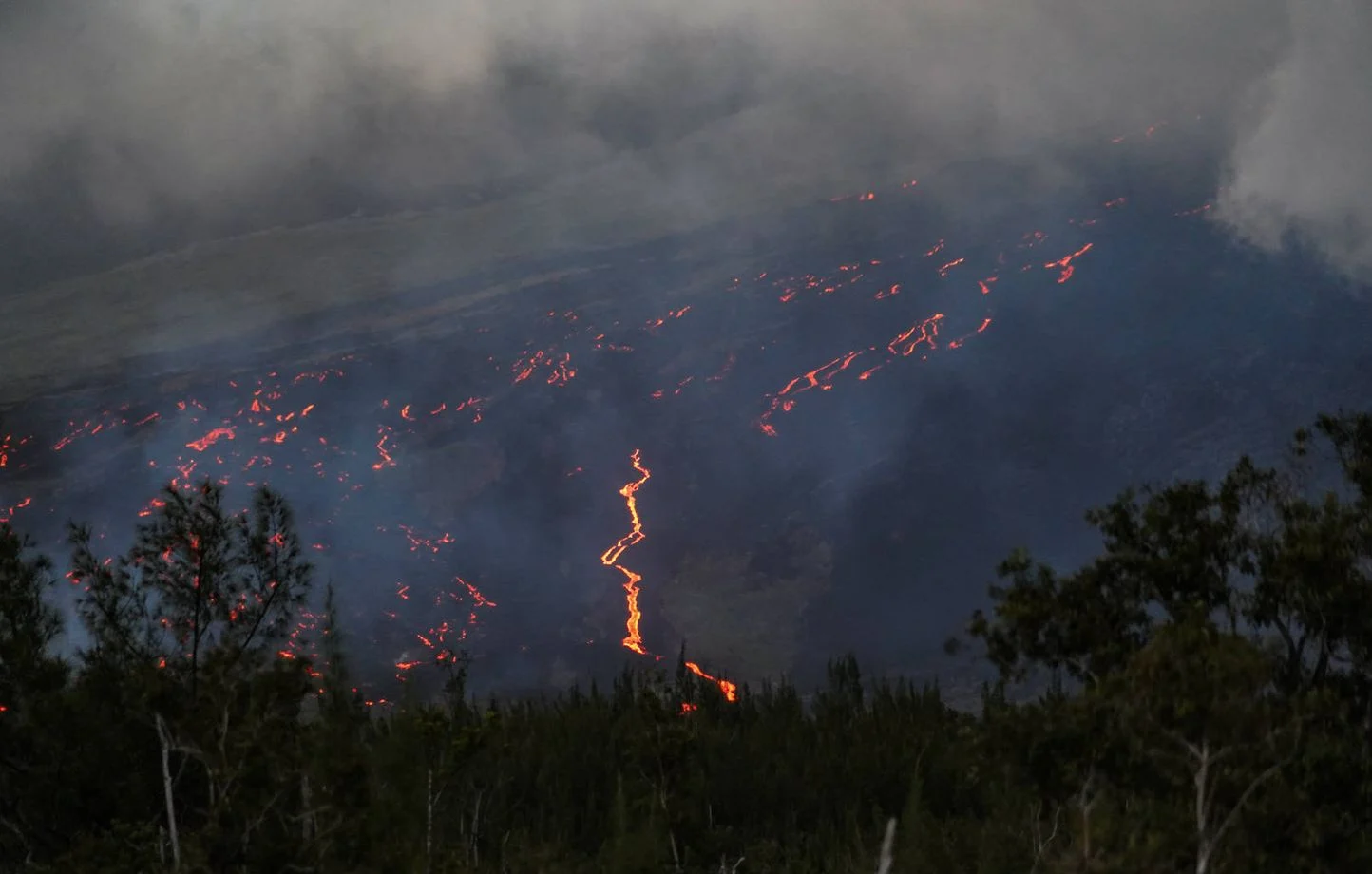 La Réunion : le Piton de la Fournaise de nouveau en éruption